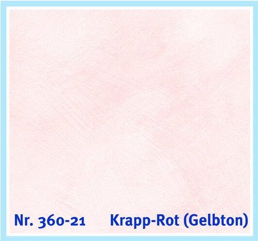 Krapp-Rød (gultone) Væglasur-Plantefarve nr. 360-21