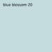 Silkemat Maling nr. 517 - blue blossom 20