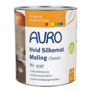 Hvid Silkemat Maling Classic nr. 936