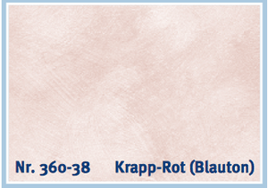 Krapp-Rød (blåtone) Væglasur-Plantefarve nr. 360-38